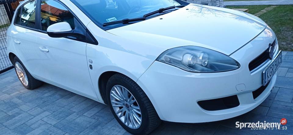FIAT Bravo 2 biały 2012 przebieg 103000 Gorlice