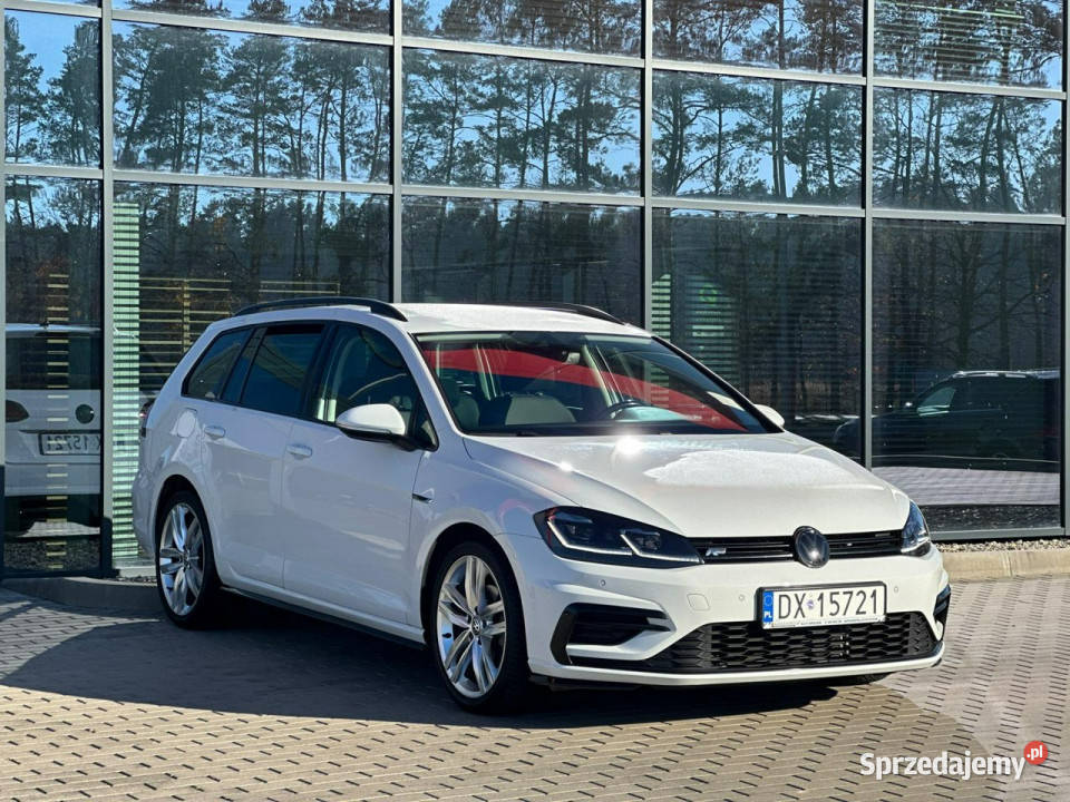 Volkswagen Golf FullLED Łopatki Alkantara Grzany garażowany Kąty Opolskie