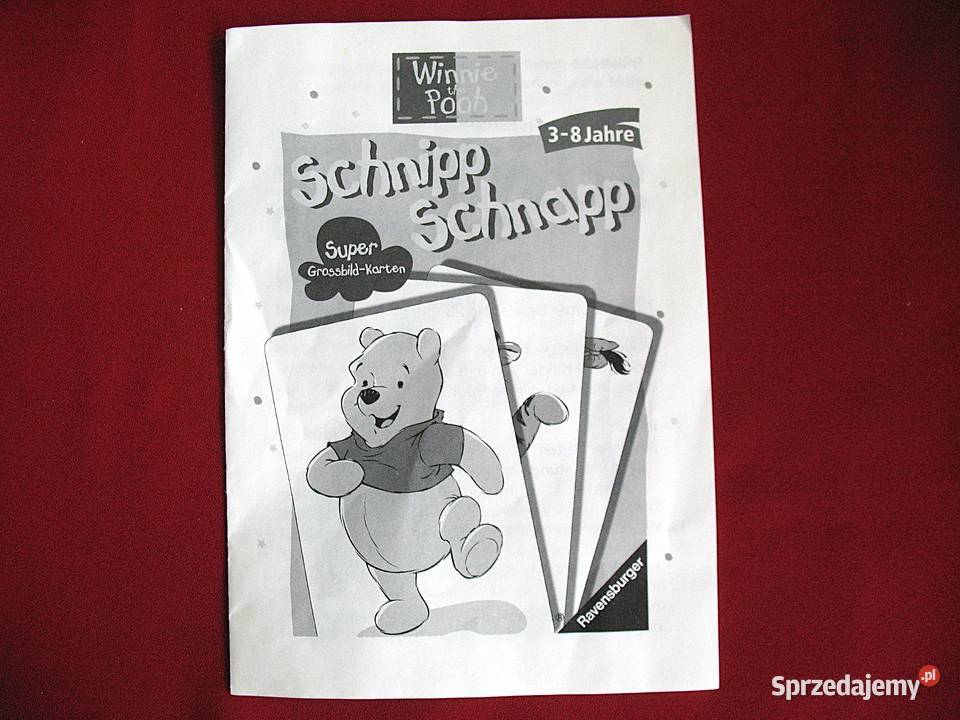 Schnipp Schnapp gra niemiecka 38 lat kompletna Siedlce