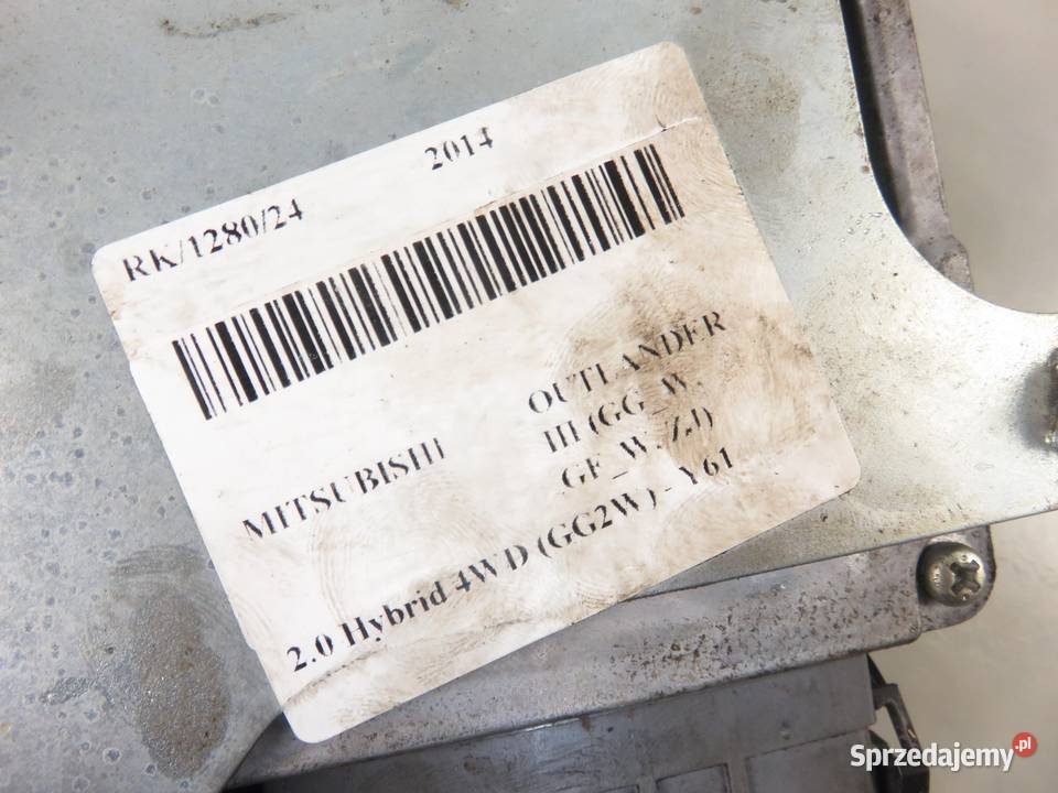 STEROWNIK MITSUBISHI OUTLANDER III 20 E6T80772 Komputery Części samochodowe