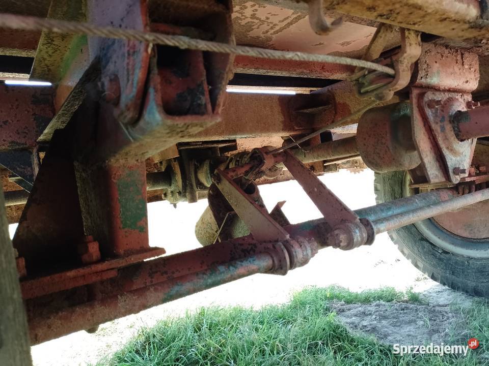 Przyczepa rolnicza rozrzutnik obornika Bolesławiec