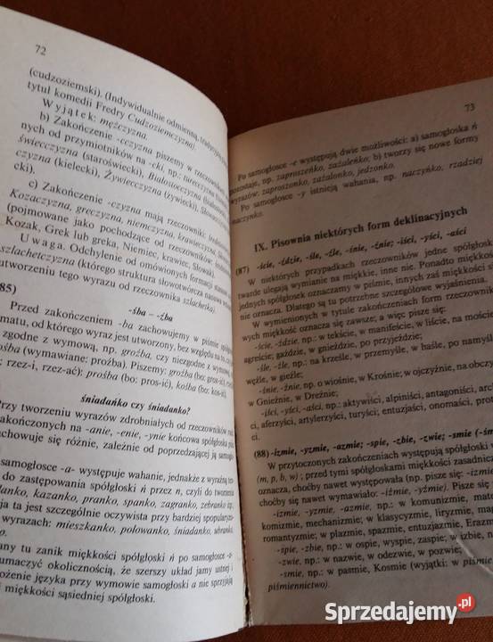 Słownik Pisarzy PolskichZasady pisowni polskiej Książki naukowe i popularnonaukowe Łódź