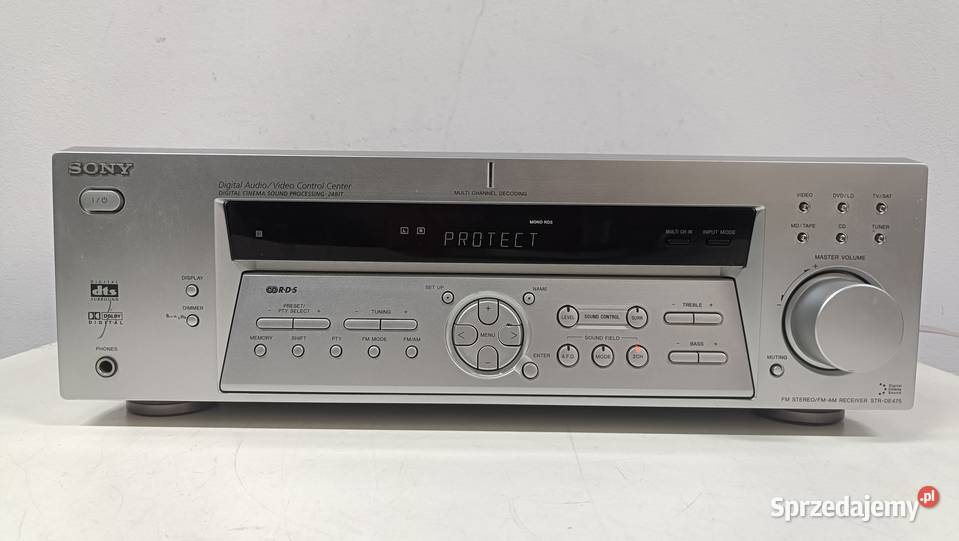 SONY STRDE475 Amplituner bez pilota Audio Poznań