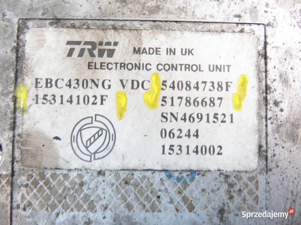 POMPA ABS ALFA ROMEO 159 15314102F 54084738F