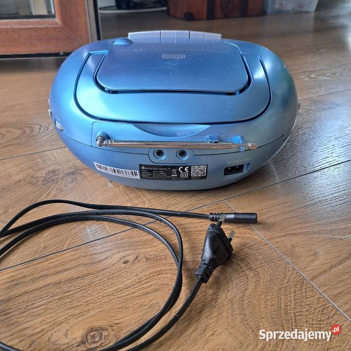 Soundmaster SCD5100BL boombox z radiem FM CD i Radioodtwarzacze Domaszczyn