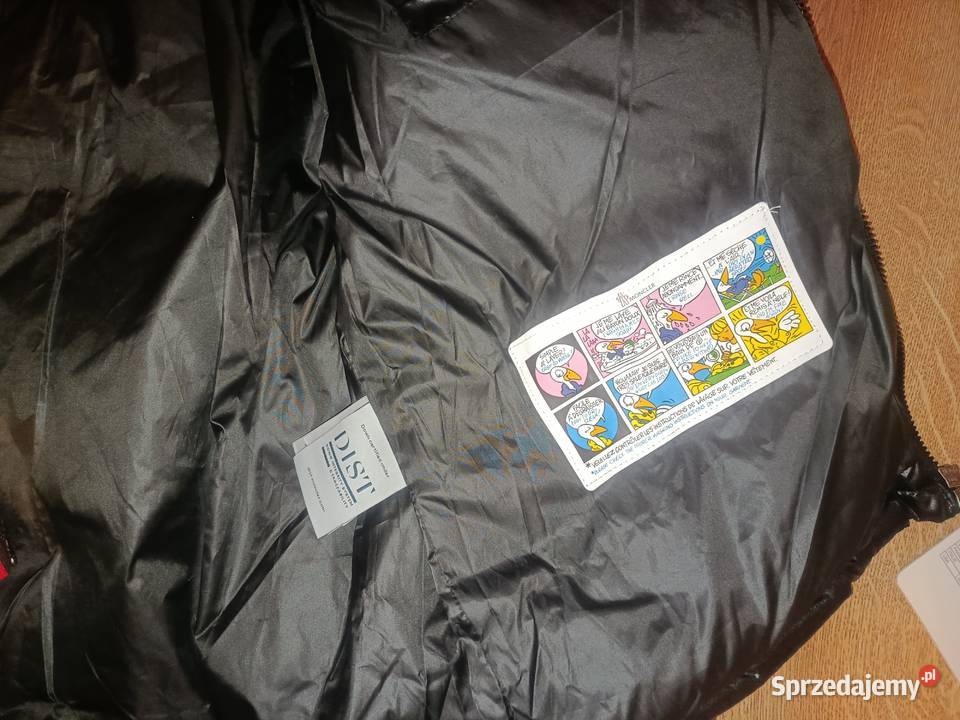 Czarna kurtka zimowa Moncler męska w rozmiarze M Wrocław