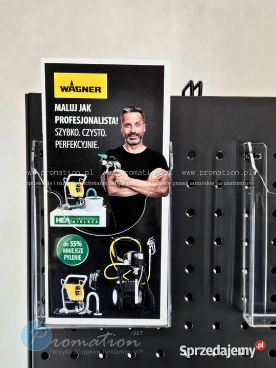 Obrotowy stojak Premium 32 kieszenie A6 czarna Kraków