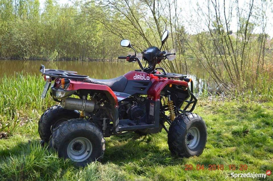 Quad diablodragon 200 1km Charzyno