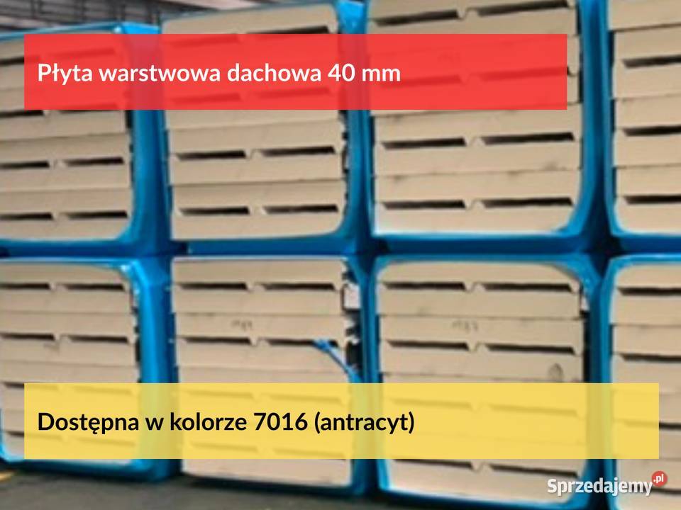 Dachowa płyta obornicka 60mm Magazyn rabat bez Puszczykowo