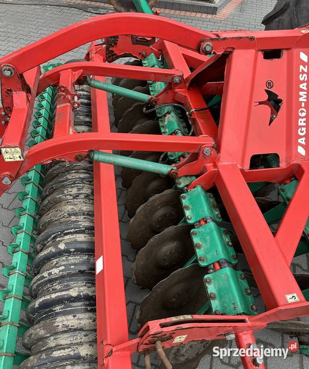 Agregat talerzowy AGROMASZ z hydropakiem 3m Agromasz Pleszew
