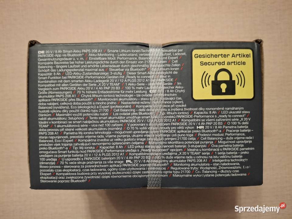 Akumulator PARKSIDE PERFORMANCE Smart X20V Team