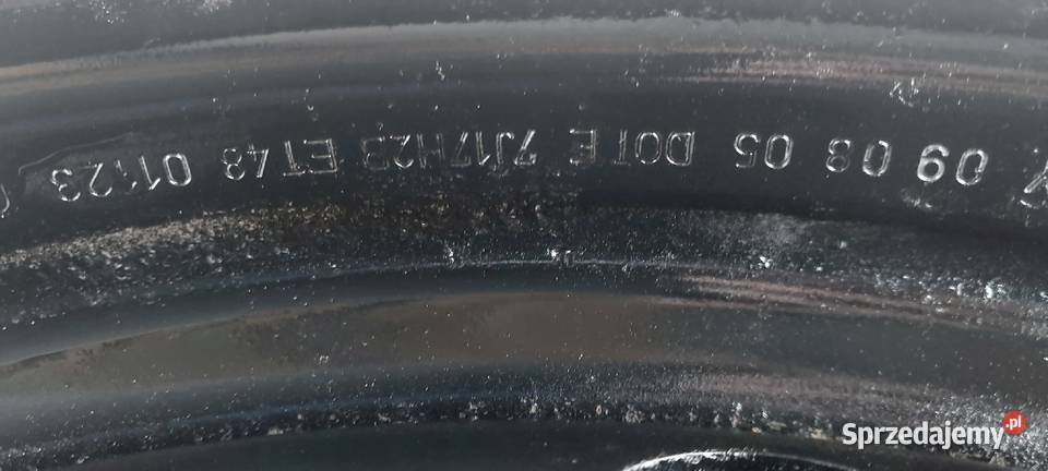 Felga Peugeot 407 ET48 7Jx17H2B 5x108 stalowe Szczecin sprzedam