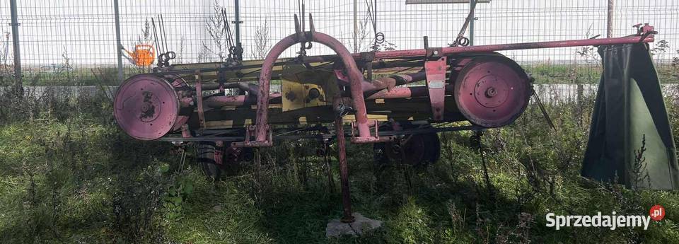 Przetrząsarko zgrabiarka taśmowa nieuszkodzony Kielce