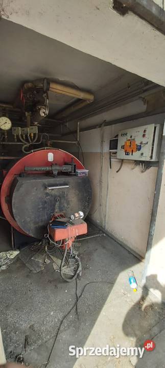Piec parowy 450 kW na olej opałowy