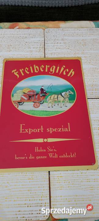 Kultowa Tabliczka FREIberger Vintage Loft Wąbrzeźno