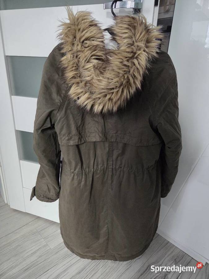 Parka kurtka khaki M zielony Świdnica Polska