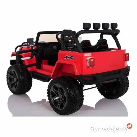 MEGA JEEP 4X42X12V Z REDUKTOREM NAPĘDU EXCLUSIVE Toruń