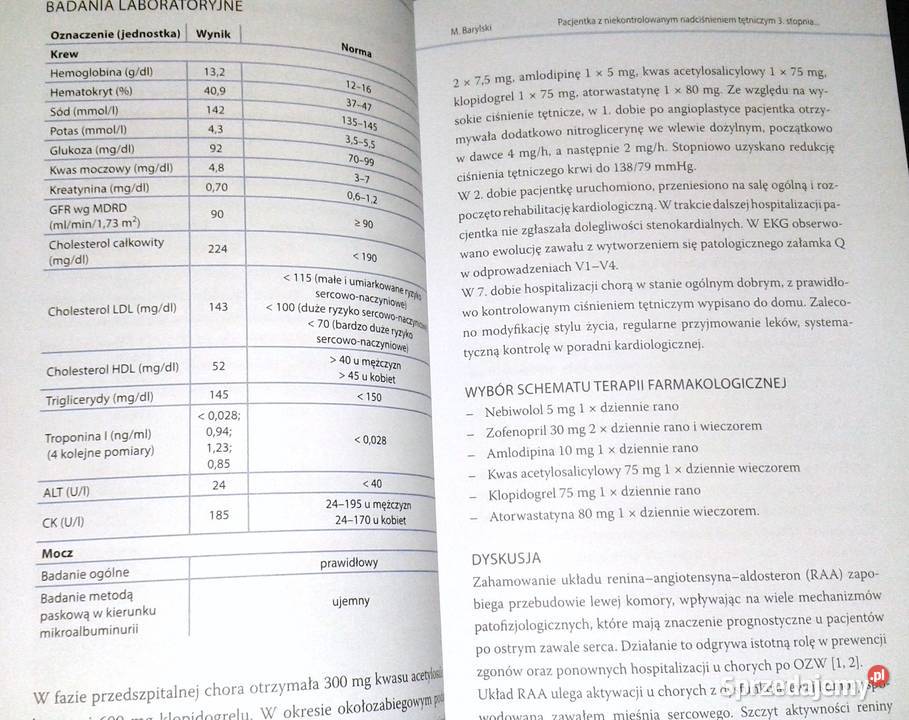Komentarze do przypadków klinicznych w miękka Pozostałe Chełm