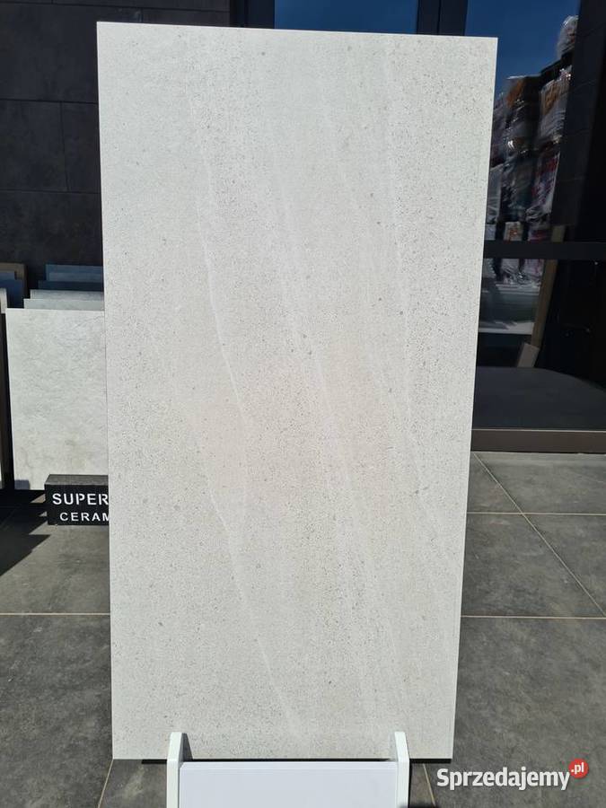 Płytki gres ARENA WHITE MAT 60X120 gat 2 TANIO Opoczno