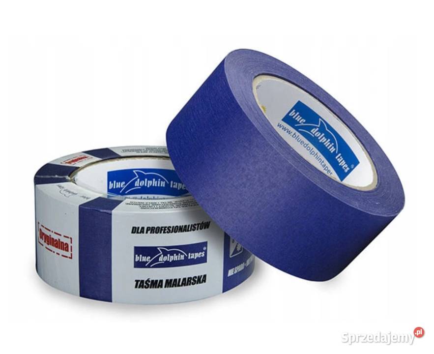 TAŚMA MALARSKA Blue Dolphin 10x50m niebieska Myślenice