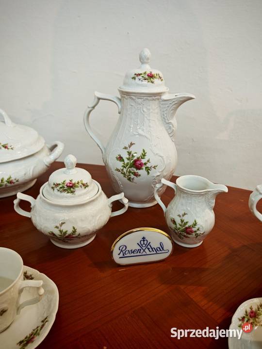 Porcelana Rosenthal sanssouci rose obiad kawa 12 Sandomierz