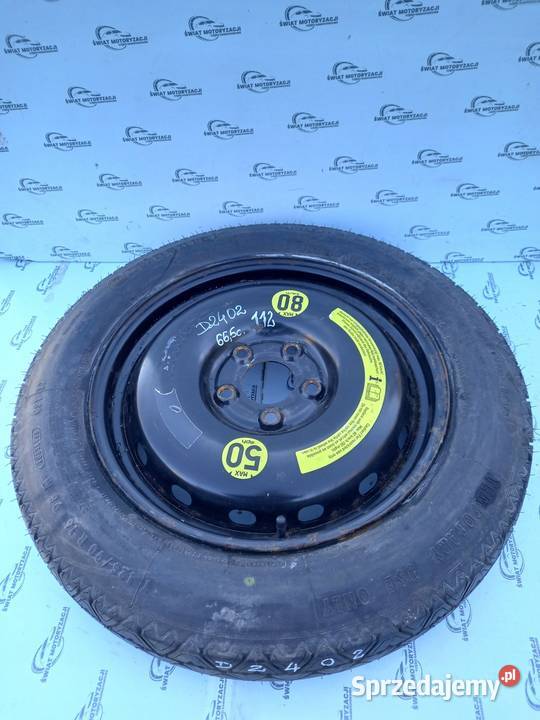 MERCEDES W169 koło dojazdowe 1259016 98M 5x112 Kielce