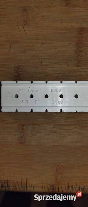 Listwa elektryczna zaciskowa T55 4 mm2 660V 6 Łódź sprzedam