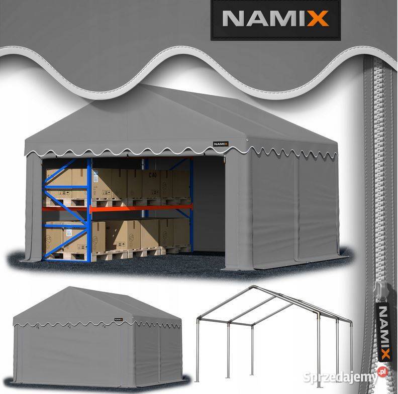 Namiot BASIC 3x4 magazynowy handlowy garaż PE Pozostałe Jabłonna