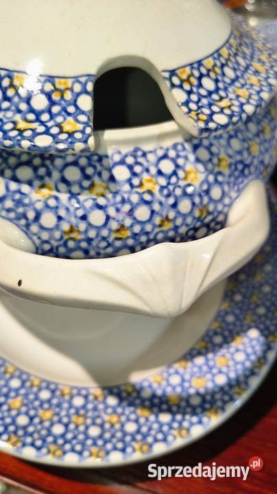 Stary komplet obiadowy Chorzew