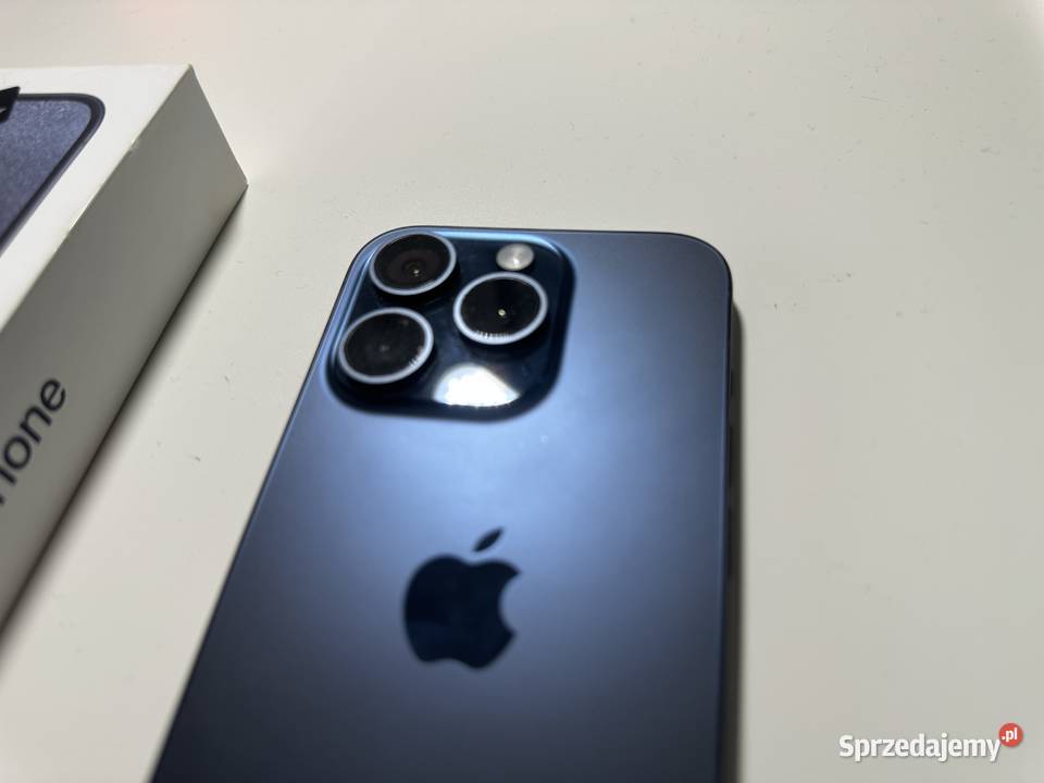 Sprzedam iPhone 15 Pro 128GB Blue Titanium 86 sprzedam