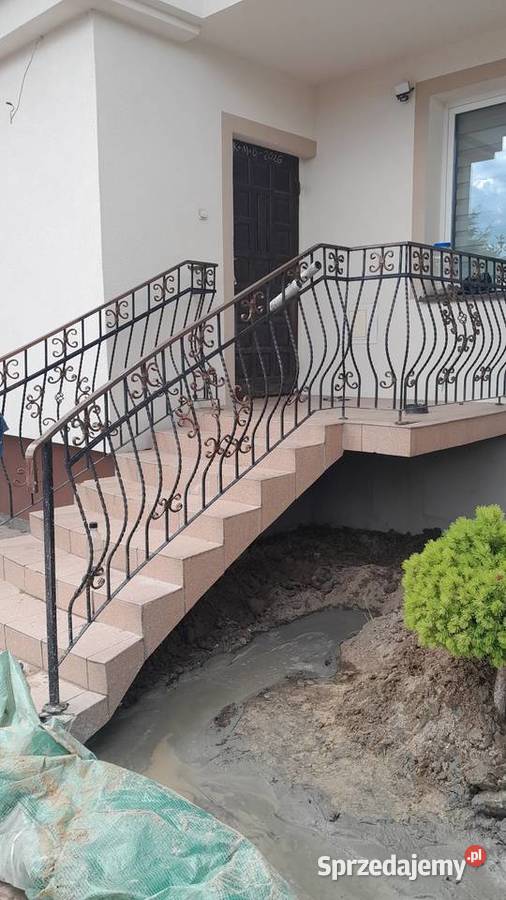 Sprzedam balustrady schodowe kute
