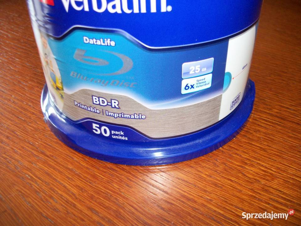 Sprzedam płyty Blue Ray Verbatim PBDR 25GB 6x 50