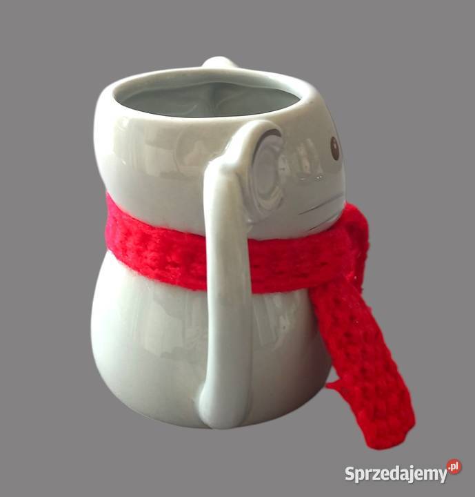 AVON Kubek ceramiczny szary myszka w czerwonym Chrzanów sprzedam