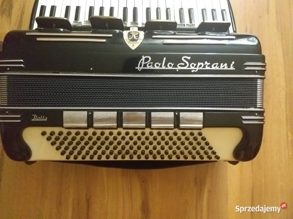 Akordeon Paolo Soprani 120 Instrumenty klawiszowe i MIDI Wysokie Mazowieckie