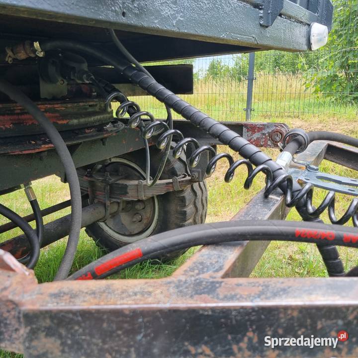 Ursus 902 zestaw ciągnik rolniczy przyczepa Auto Ciągniki Gwda Wielka