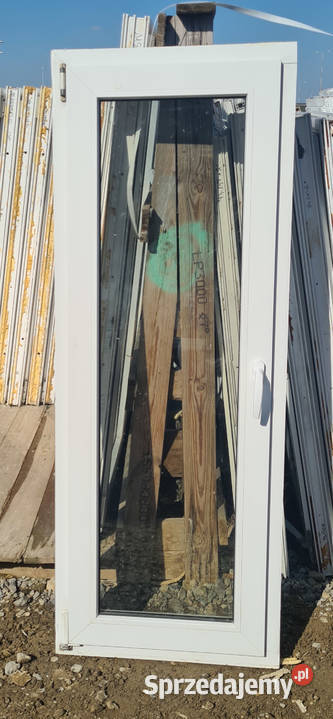 OKNA KacprzaK OKNO PCV 61X162 Używane Plastikowe Okna ścienne Lublin