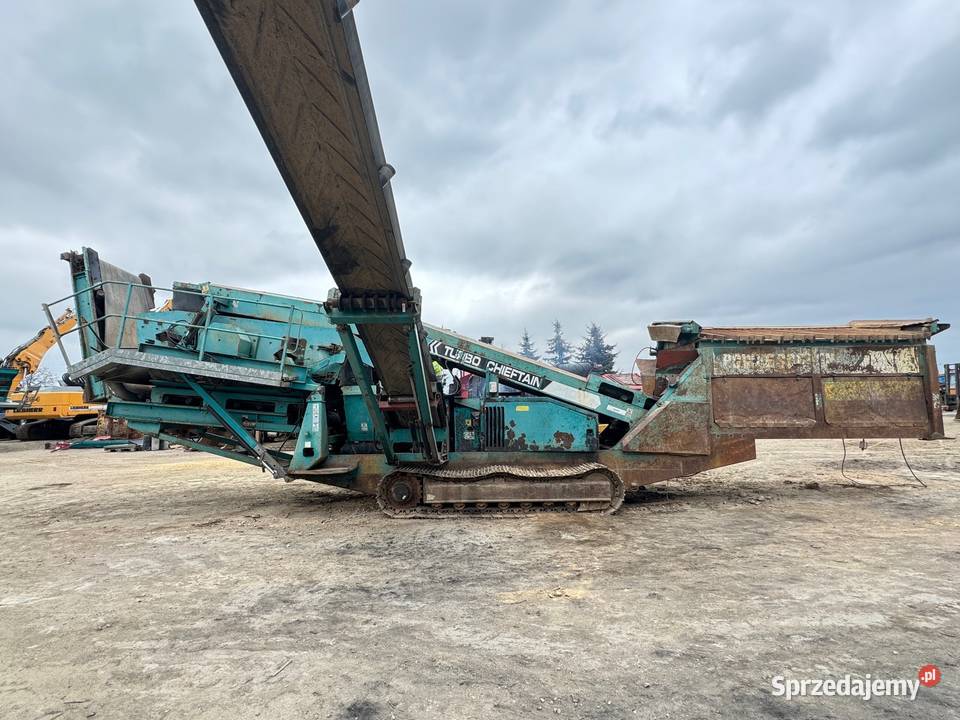 Powerscreen Chieftain 1400 Mobilny przesiewacz Kołodziejewo sprzedam