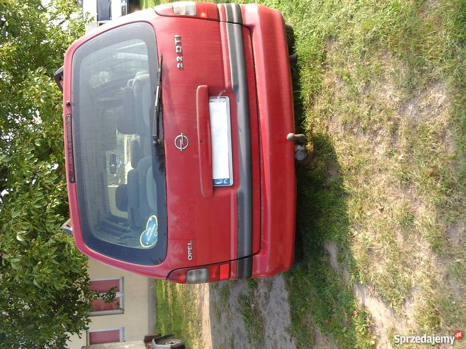 sprzedam opel sintra 22 DTI DISEL czerwony łódzkie
