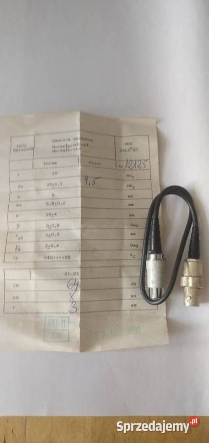 GŁOWICA ULTRADŹWIĘKOWA M34 10L06C Dom i Ogród mazowieckie Wołomin