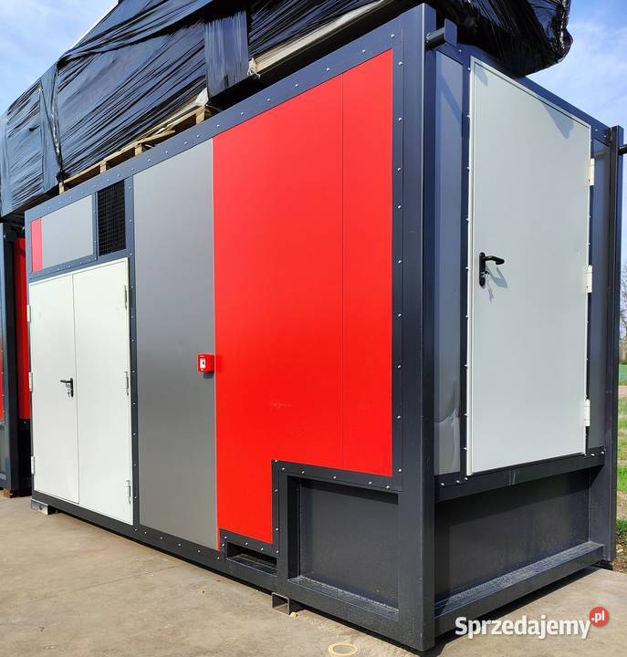 Mobilna kotłownia kontenerowa 500KW wymiennik Warszawa sprzedam