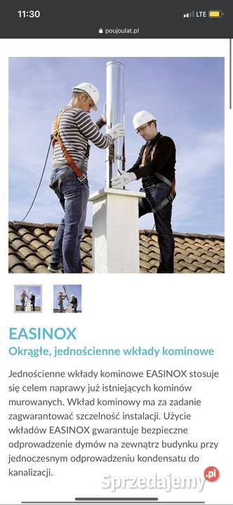 ED 100080 EAS WG wkład kominowy pellet koszulka Głogów