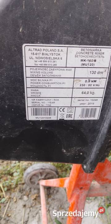 Betoniarka świętokrzyskie Szydłów
