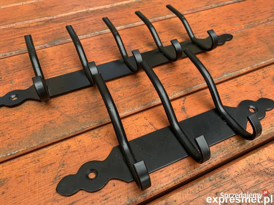 KUTY Wieszak ścienny do przedpokoju Metalowy Dom i Ogród Rzeszotary