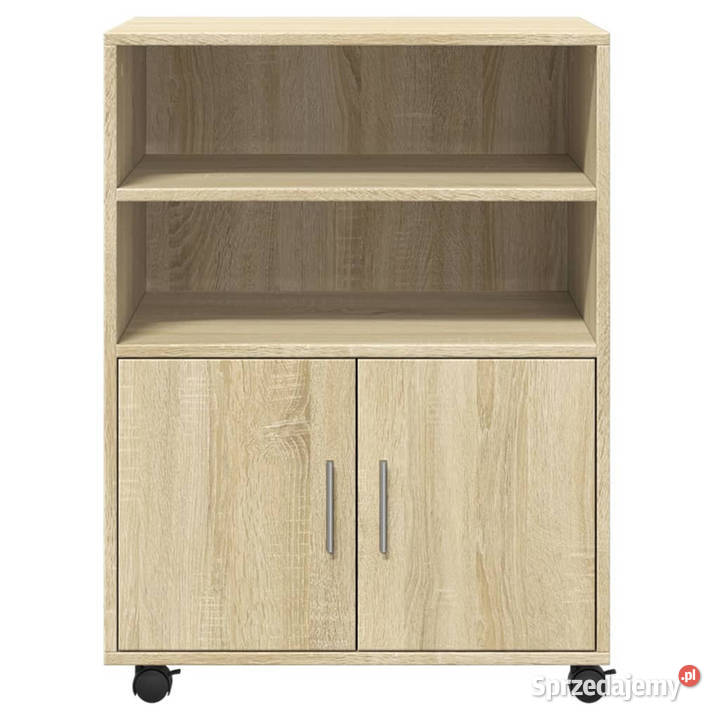 Szafka na kółkach dąb sonoma 60x48x81 WM853166 Pozostałe Warszawa