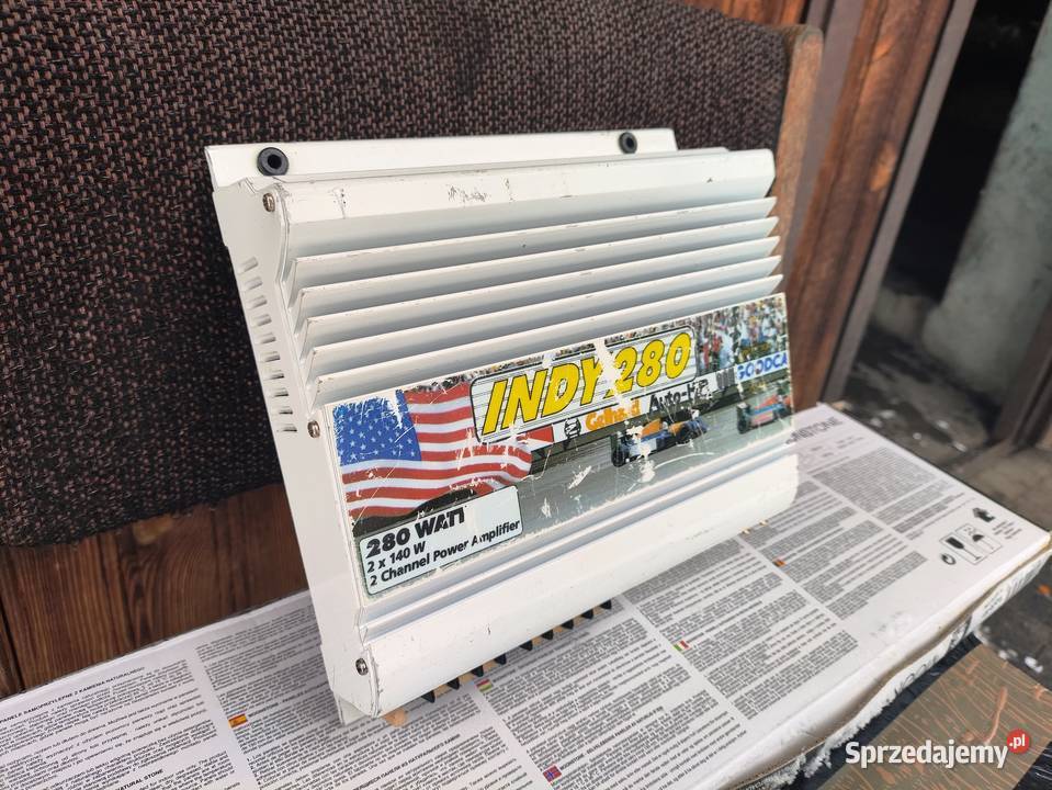 Wzmacniacz samochodowy 2 kanałowy Gelhard Indy Wzmacniacze