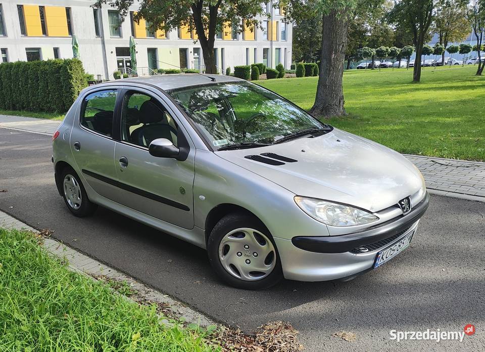 Peugeot 206 11 2004 polski salon 161500