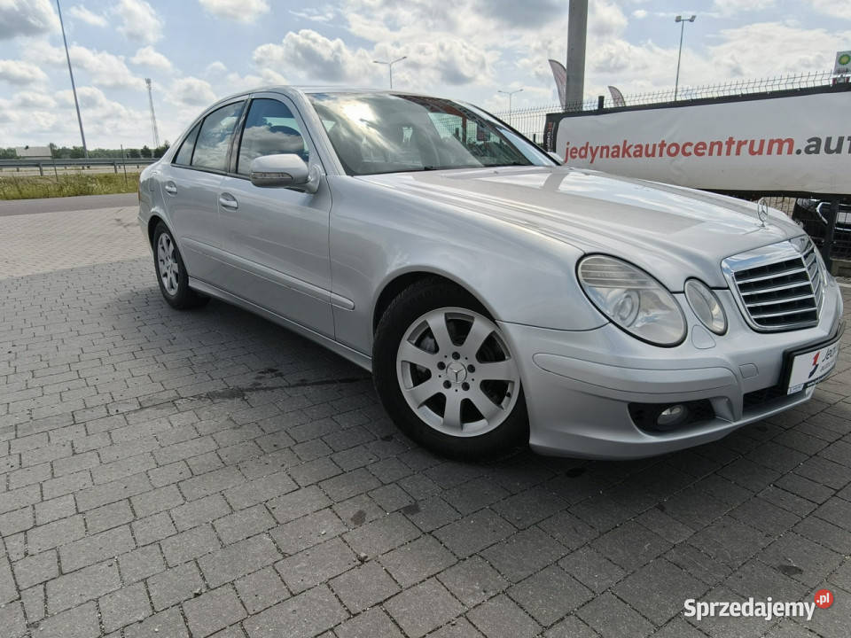Mercedes E 280 W211 20022009 srebrny Lipówki sprzedam