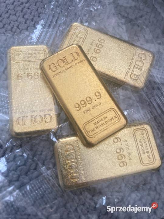 Złote Sztabki 9999 Wejherowo sprzedam