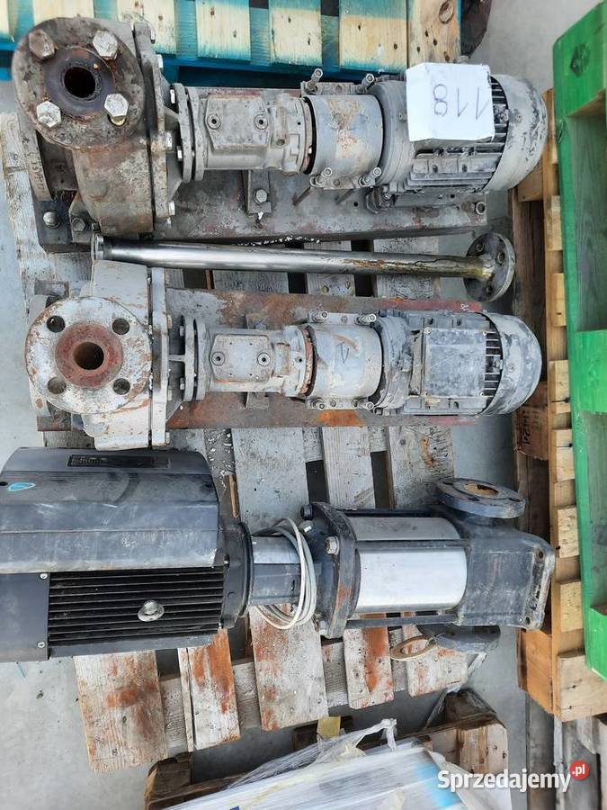 POMPY 4 dostępne 118 L 98 podkarpackie Dębica sprzedam