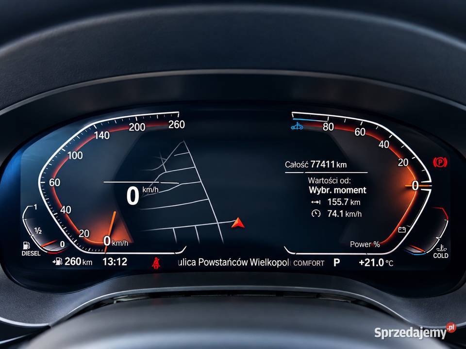 BMW 520d 2022 77 000 Salon Polska automatyczna Seria 5 Września sprzedam